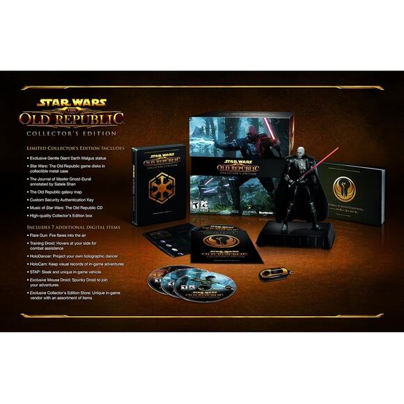 Star Wars The Old Republic Collector Edition (PC/Windows 10/8) swtor limited NEW - Picture 2 of 8